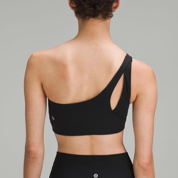 Sold Lululemon Ribbed Asymmetrical Bra - Picture 2 of 5